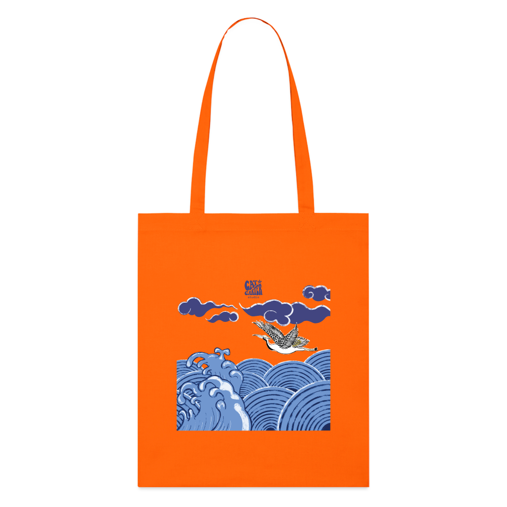 VIETNAM TOTE - bright orange